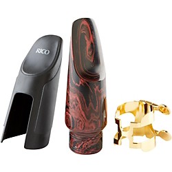 MACSAX Bob Sheppard Red Marble Alto Saxophone Mouthpiece O