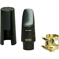 Meyer Hard Rubber Soprano Saxophone Mouthpiece 6 Medium 190839209986