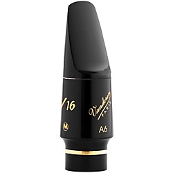 Vandoren V16 Series Hard Rubber Alto Saxophone Mouthpiece A6 - Medium Chamber 19