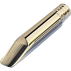 Warburton A Series Metal Tenor Saxophone Mouthpiece, Silver-Plated 16º Baffle 6